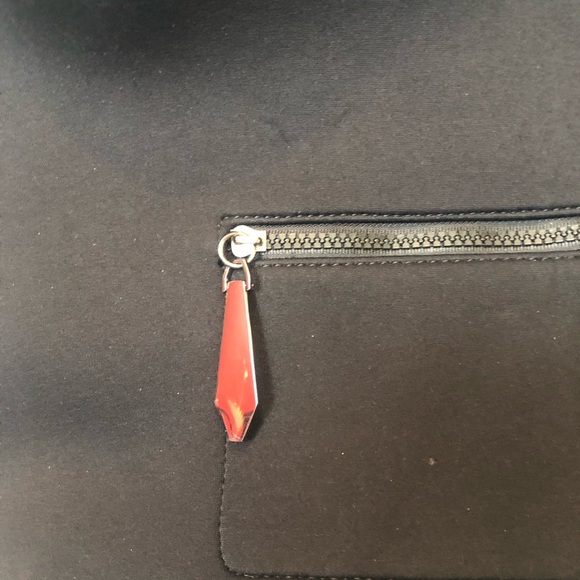 Zara Black Neoprene Backpack - Picture 2 of 6